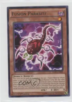 Fusion Parasite 1st Ed. YuGiOh Raging Tempest #RATE-EN009 0e7x - Image 1