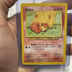 Pokemon Vulpix 91/105 Neo Destiny Regular Pokemon Nintendo TCG NM/MT Common Card - Image 1