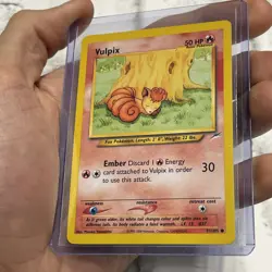 Pokemon Vulpix 91/105 Neo Destiny Regular Pokemon Nintendo TCG NM/MT Common Card - Image 2