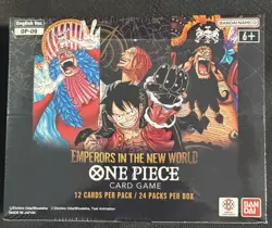 One Piece Card Game - Emperors in The New World Booster Box OP-09 2024 -24 Packs - Image 1