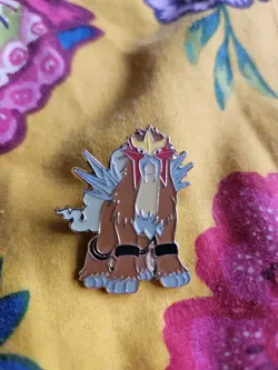 Pokemon Trading Card Game 2017 Entei Collectible Pin - Image 1