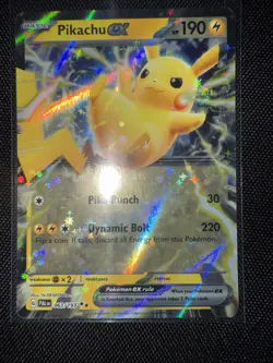 Pikachu ex 063/193 Paldea Evolved Double Rare Pokemon Card Mint NM Pokemon TCG - Image 1