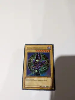 Dark Magician LOB-005 Ultra Rare Vintage Yu-Gi-Oh Card Lightly Played LP - Image 1