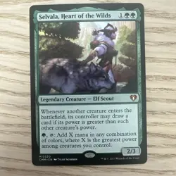 Selvala, Heart of the Wilds Magic Card - Legendary Elf Scout - Image 1