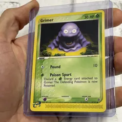 Pokemon Grimer 57/97 Dragon Pokemon Vintage Vtg NM/MT Common Card Nintendo TCG - Image 2