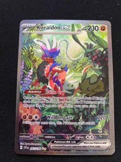Koraidon EX 247/198 pokemon Card Scarlet And Violet Base Set - Image 1