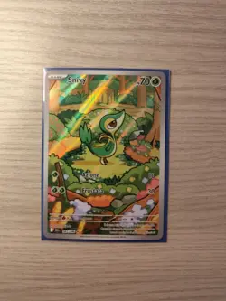 Snivy 087/086 SV11 Luce nera Illustration Rare BLK italiana Pokemon card TCG nm - Image 2