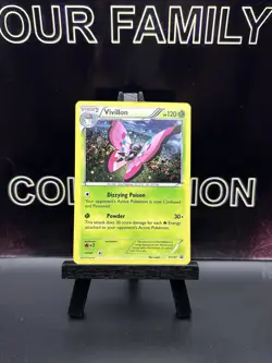 Vivillon - XY137 - Pokemon XY Promo Cosmos Holo Rare Card MP - Image 1