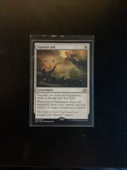 Magic the Gathering Eldritch Moon Sigarda's Aid Card #041/205 MTG TCG CCG - Image 1