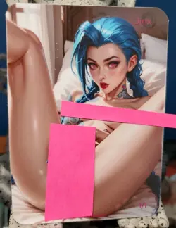 1/1 Only 1 Made Jinx Bed #3 Arcane League Legends Spicy Lonestar Customs Card - Image 1