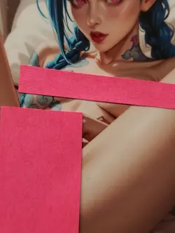 1/1 Only 1 Made Jinx Bed #3 Arcane League Legends Spicy Lonestar Customs Card - Image 4