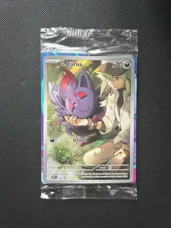 Pokemon TCG Journey Together N's Zorua 189 Promo Card Sealed - Image 1