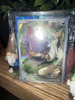 Pokemon TCG Journey Together N's Zorua 189 Promo Card Sealed - Image 1