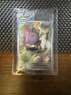 Pokemon TCG Journey Together N's Zorua 189 Promo Card Sealed - Image 1