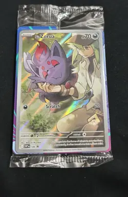 Pokemon TCG Journey Together N's Zorua 189 Promo Card Sealed - Image 1