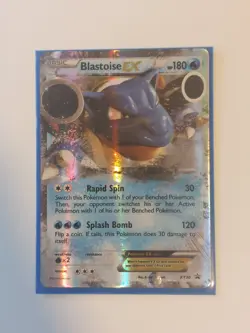 Pokemon TCG Card - Blastoise EX XY30- XY Black Star Promo - Image 1
