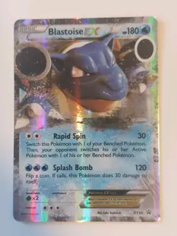 Pokemon TCG Card - Blastoise EX XY30- XY Black Star Promo - Image 2