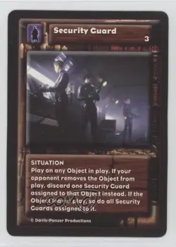 1996 Highlander - The Card Game Security Guard fm0 - Image 1