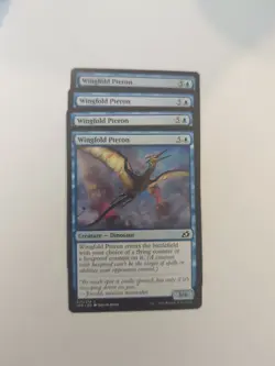(4) Wingfold Pteron *PLAYSET* Ikoria: Lair of Behemoths Regular NM MTG - Image 1