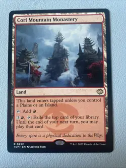 Cori Mountain Monastery - Tarkir: Dragonstorm - NM - MTG - Image 1