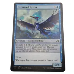 MTG: Dreamtail Heron 047/274 - Ikoria Lair of Behemoths 2020 Blue Common - Image 1