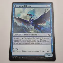 MTG: Dreamtail Heron 047/274 - Ikoria Lair of Behemoths 2020 Blue Common - Image 2