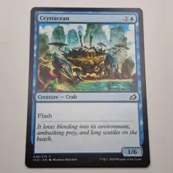 MTG: Crystacean 046/274 - Ikoria Lair of Behemoths 2020 Blue Common (2) - Image 2