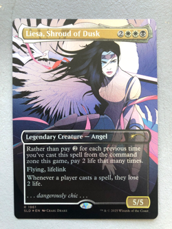 Mtg Carte Magic Secret Lair Liesa Shroud of Dusk FOIL English NM - Image 1
