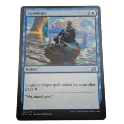 MTG: Convolute 045/274 - Ikoria Lair of Behemoths 2020 Blue Common - Image 1