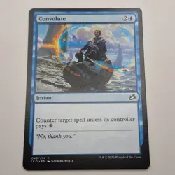 MTG: Convolute 045/274 - Ikoria Lair of Behemoths 2020 Blue Common - Image 2