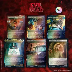 Magic the Gathering (MTG) - Secret Lair x The Evil Dead (Foil) SEALED - Image 1