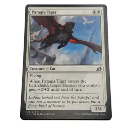 MTG: Patagia Tiger 026/274 - Ikoria Lair of Behemoths 2020 White Common - Image 1