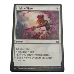 MTG: Light of Hope 020/274 - Ikoria Lair of Behemoths 2020 White Common (2) - Image 1