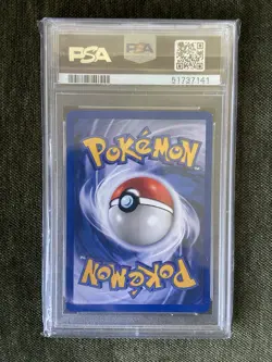 PSA 9 Pokemon Dark Machamp Holo 1st Edition with Swirl - Image 2