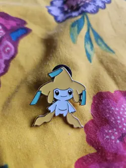 Jirachi Mythical 20th Anniversary Pokemon Pin Badge Metal Enamel 2016 Generation - Image 1