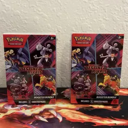 Pokemon TCG Destined Rivals (2) Booster Bundles - Lot Of 2 Factory Sealed Boxes - Image 1
