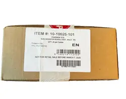 Pokemon TCG Prismatic Evolutions 25 BOX BOOSTER BUNDLE CASE Factory Sealed - Image 1