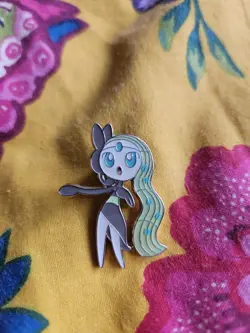 Pokemon Mythical Meloetta Generations 20th Anniversary Pin - Image 1