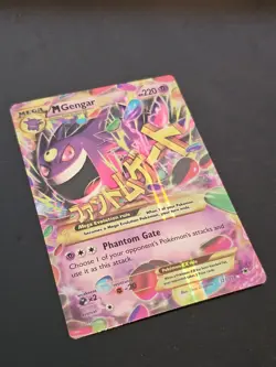 Pokemon TCG Mega Gengar EX (121/119 Secret Rare) XY - Phantom Forces Holo - Image 1