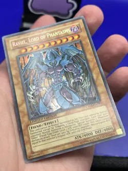 Yugioh! Raviel, Lord of Phantasms CT03-EN003 Secret Rare Limited Edition LP - Image 3