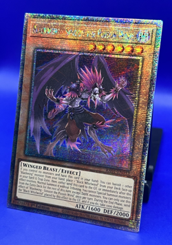 YuGiOh BLACKWING SIMOON THE POISON WIND Quarter Century Secret Rare RA01-EN012 - Image 3