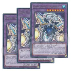 Yugioh Dracotail Gulamel x 3 - 1st Edition Rare NM - Plus Free Holo Card - Image 1
