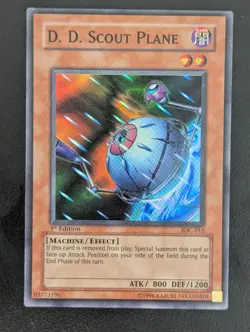 D.D. Spahflugzeug IOC-012 1. Auflage Super Rare Englisch VG YUGIOH - Image 1