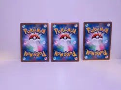 Pikachu Victory Medal Gold Silver Bronze Japanese Pokemon Card Promo 2009 Set - Image 2