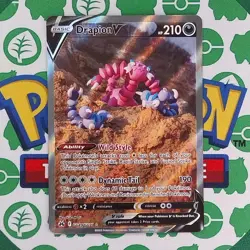 Drapion V GG49/GG70 Crown Zenith Holo NM Pokemon Card English - Image 1