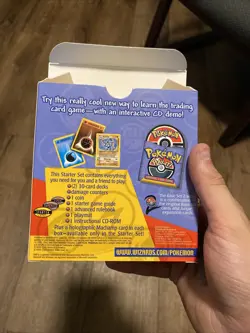 Pokemon Trading Card Game 1999 2 Player Starter Set Base Set WOTC - Box Only - Image 2