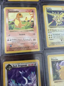 HUGE Lot Of 12 VINTAGE Pokemon Cards Shadowless/first Edition/ Base Set Cards!!! - Image 4