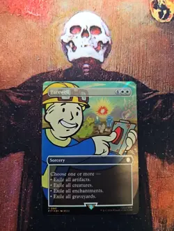 MTG Magic Surge Foil Farewell NM Unplayed Fallout Universes Beyond Magic Card - Image 2