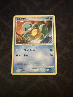 Squirtle 96/127 Common Platinum Non Holo Pokemon Card - Image 1