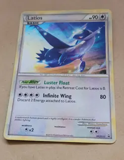 POKEMON PROMO CARD - LATIOS HGSS11 (HOLOFOIL) - EX/NM - Image 1